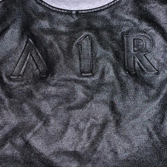 Jordan AJ Boy's Bicolor Varsity Jacket - Picture 4 of 7